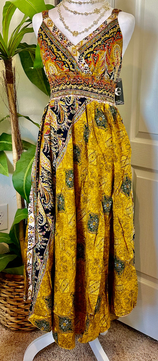 Traje Amarillo Largo