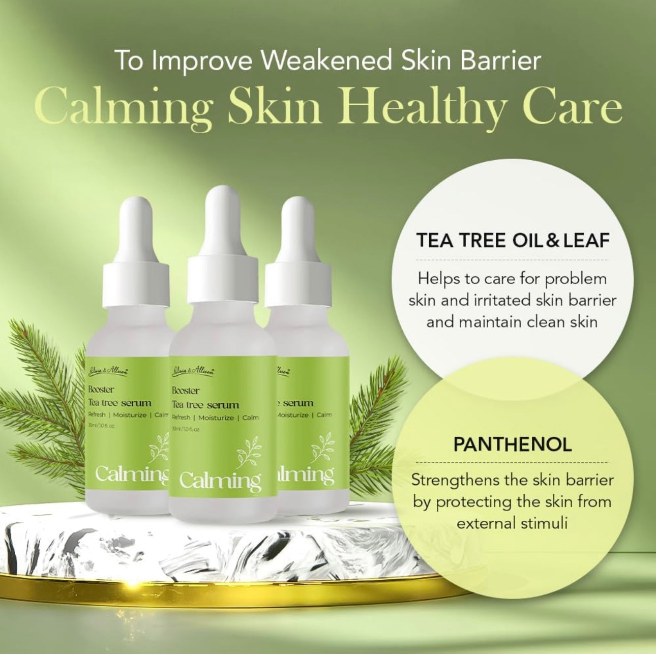 Calming Booster Tea Tree Serum